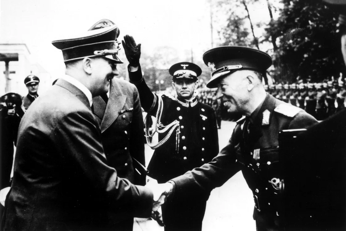 Întâlnire între Ion Antonescu și Adolf Hitler la Munchen, 1941 FOTO Profimedia