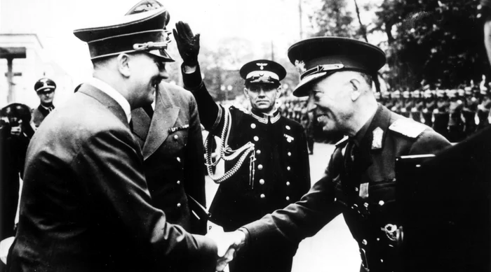 Întâlnire între Ion Antonescu și Adolf Hitler la Munchen, 1941 FOTO Profimedia jpg