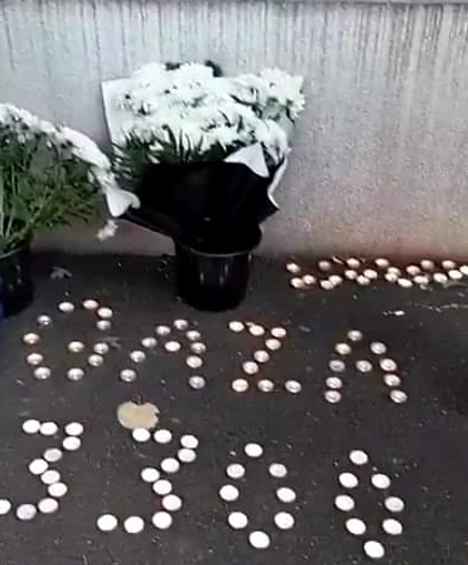 Momente de reculegere la Ambasada Palestinei (Imagini de arhiva)-Foto Facebook
