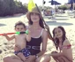 Imagine de vacanţă cu copiii lui Catrinel Menghia. FOTO: Instagram