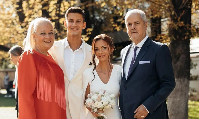 Dana Năstase, Mihnea Năstase, Corina Corolevschi și Adrian Năstase   Instagram jpg