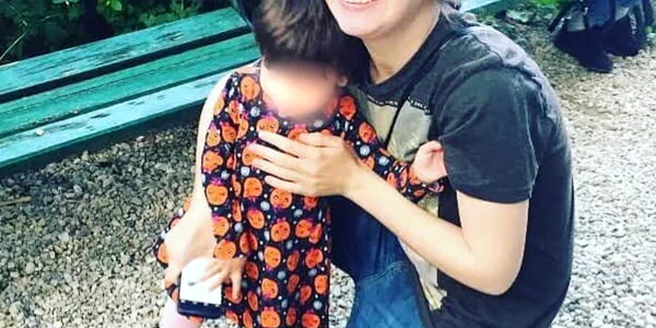 Iulia Cimpoeru si fata sa