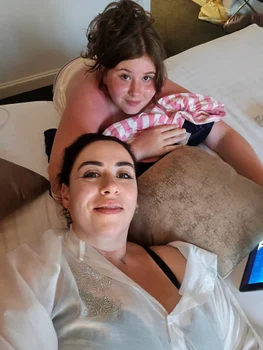 Oana Roman este o mămică foarte bună și își iubește nespus fiica