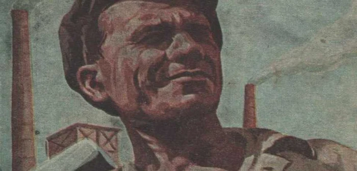 Afiş de propagandă comunist