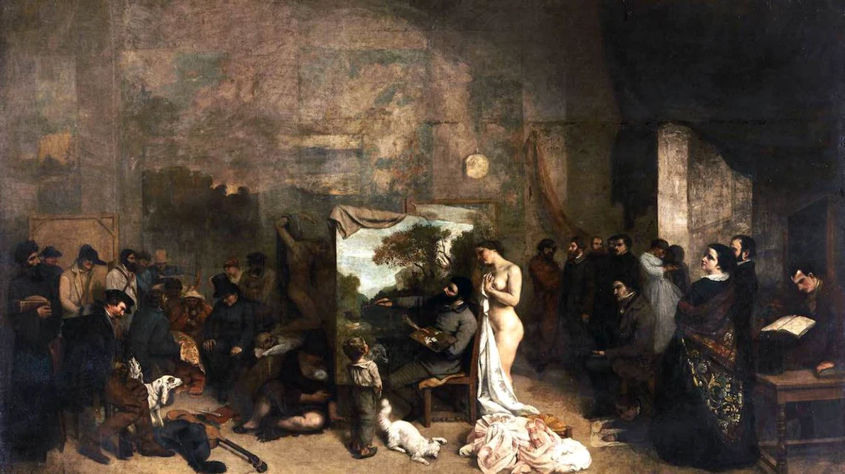 Manifestul vizual al lui Gustave Courbet: „am arborat drapelul realismului, singurul care pune arta în slujba omului” jpeg