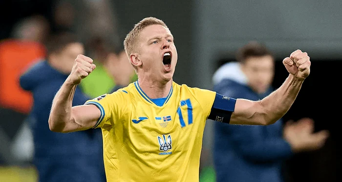 Zinchenko este vedeta naționalei Ucrainei. Foto arsenal.com