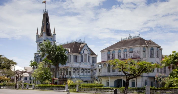 Primăria din Georgetown, Guyana FOTO Shutterstock