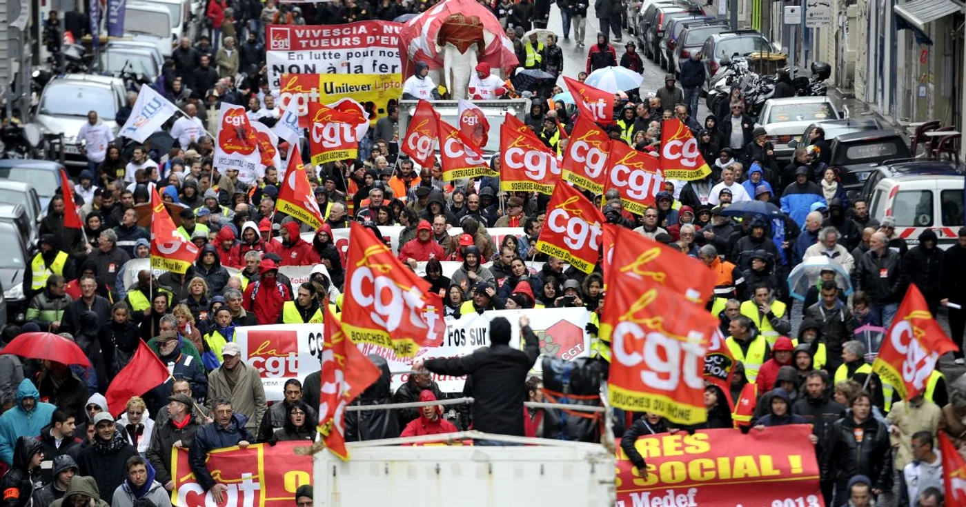 protest franta foto afp