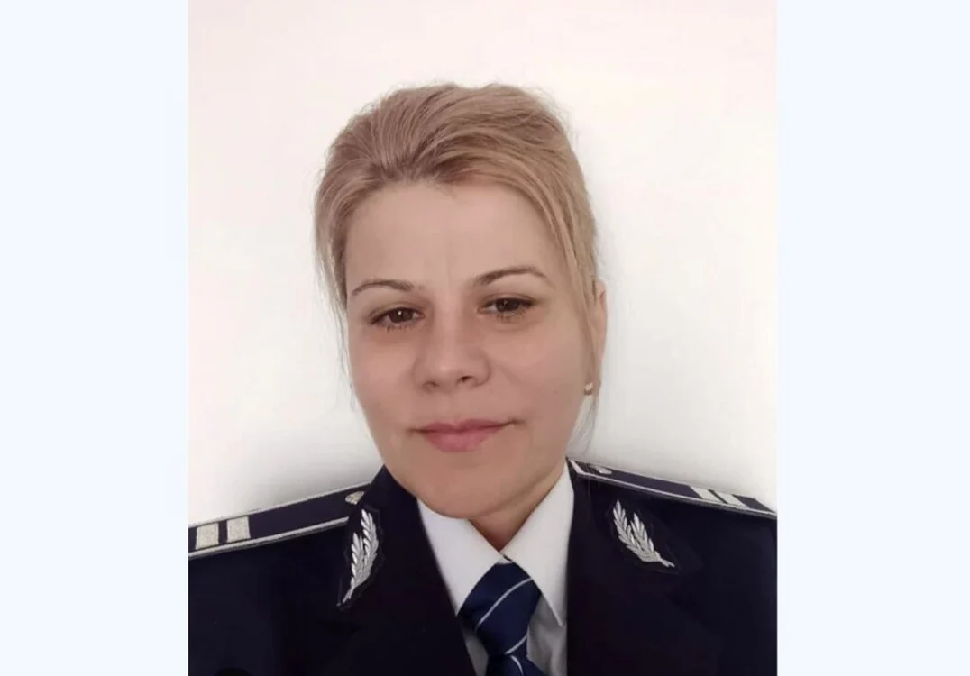 Loredana Axinte, o polițistă cu fler FOTO Poliția Neamț