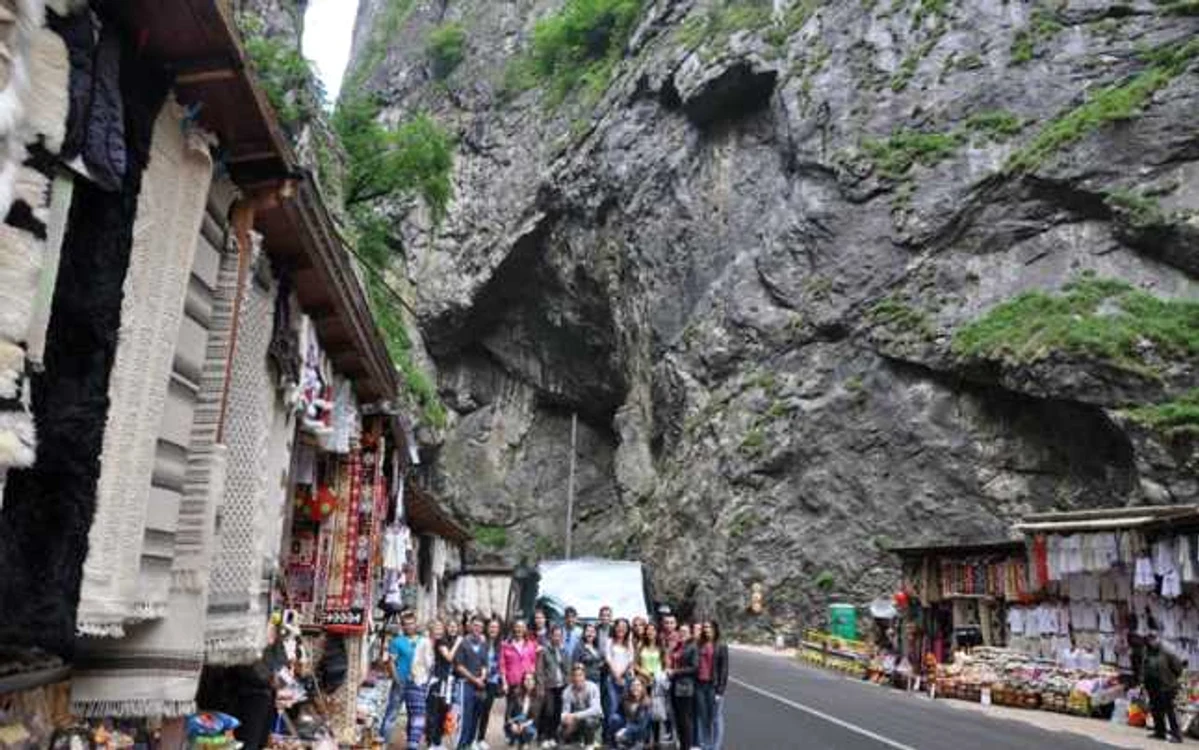 În Cheile Bicazului