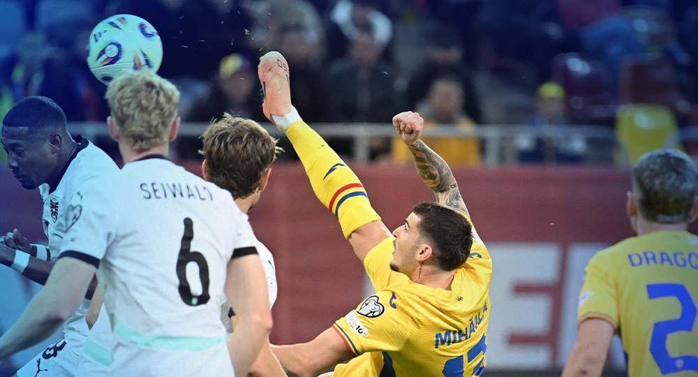 România - Austria, meciul adevărului în preliminariile CM 2026. Șutul lui Mihăilă lovește bara! LIVE TEXT