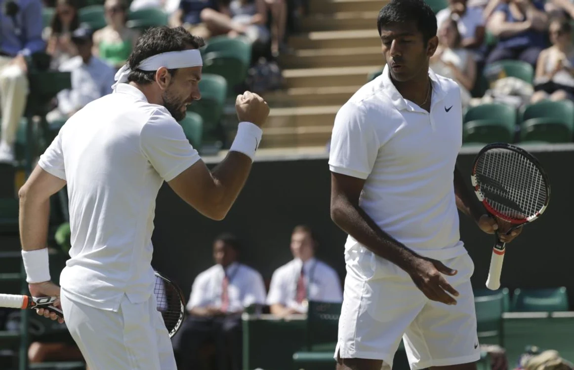 Mergea şi Bopanna FOTO AP