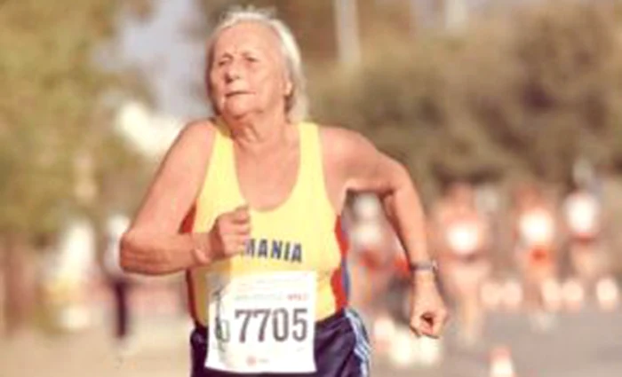 Elena Pagu, în vârstă de 83 de ani, a câştigat aurul în proba de 5km marş în Finlanda