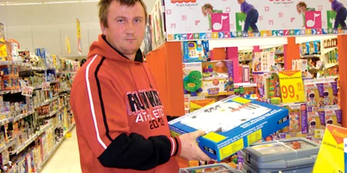 Szabo Attila a ales un cadou pentru fiul său de nouă ani