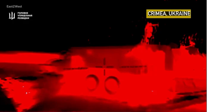 Momentul distrugerii sistemului. FOTO captură video Twitter/ Metro