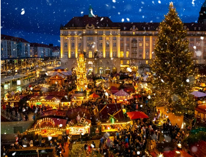 Cel mai vechi târg de Crăciun datează din 1434 și este în Dresda