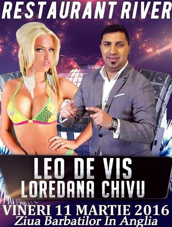 Loredana dansează în spectacolele lui Leo de Vis 