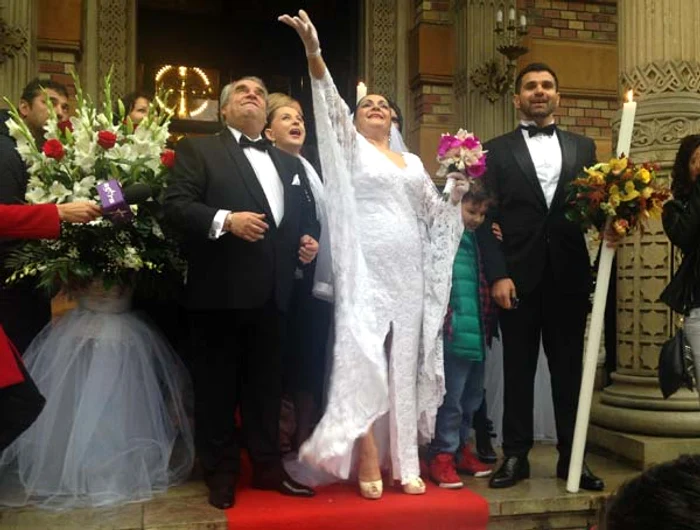 Aurel Pădureanu şi Cornelia Catanga s-au căsătorit după 24 de ani de relaţieFoto: Roberto Sălceanu