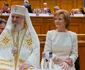 Majestatea Sa Margareta și Patriarhul Daniel la ceremonia de învestire a lui Nicușor Dan ca președinte al României. FOTO: Daniel Angelescu, Casa Majestății Sale
