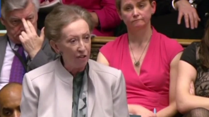 
    Un politician britanic a fost surprins făcând gesturi obscene în timpul unei ședințe importanteFoto: captură video  