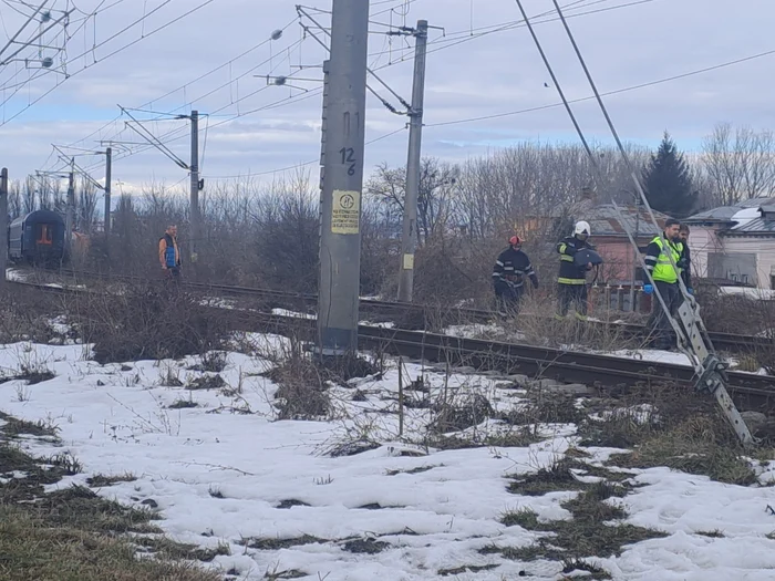 Accidentul s-a petrecut la intrarea în Roman FOTO ISU Neamț