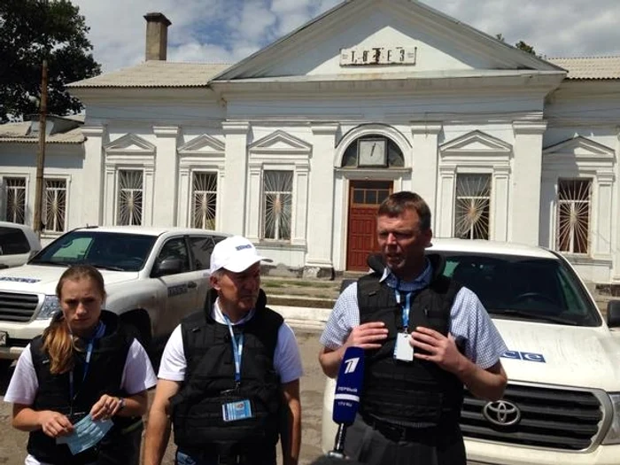 Observatorii OSCE nu ştiau exact câte corpuri au ajuns în vagoanele frigorifice