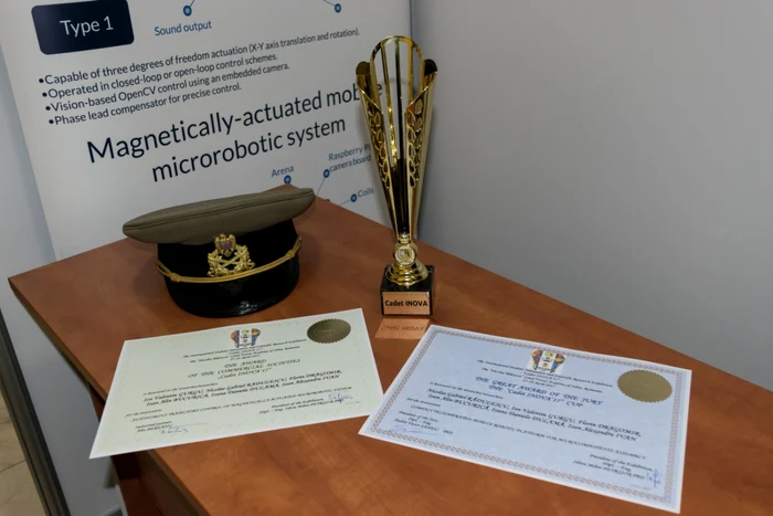 Marele Premiu al Salonului şi CUPA “Cadet INOVA’17” pentru UVT