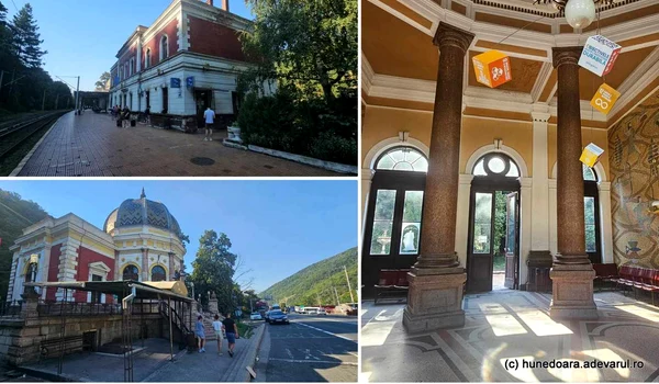 gara din Băile Herculane Foto Daniel Guță ADEVĂRUL jpg