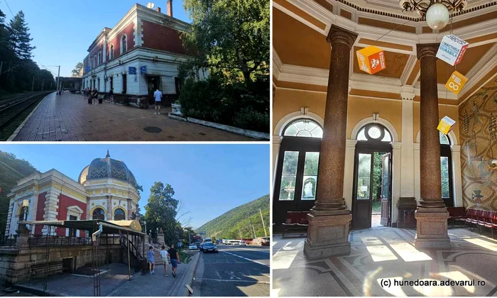 gara din Băile Herculane  Foto Daniel Guță ADEVĂRUL jpg
