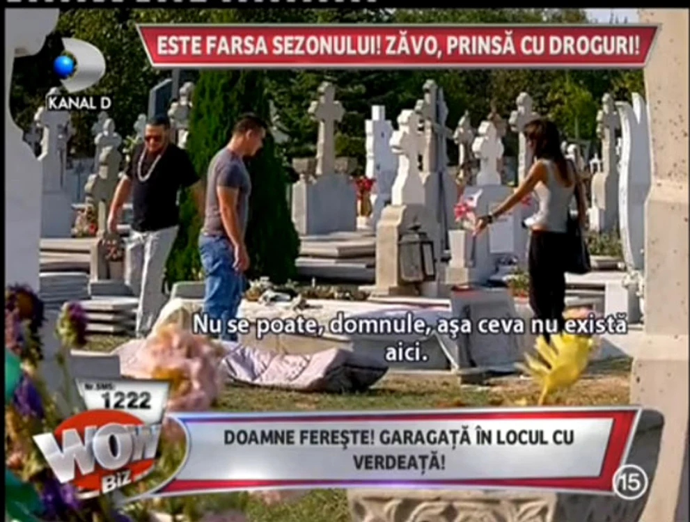 Oana în timpul farsei