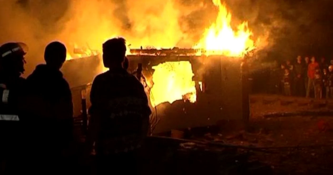 Primul incendiu din acest an s-a produs în comuna Bolboşi