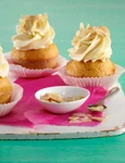 Pumpkin muffins with honey cream jpeg