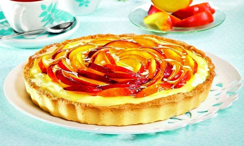 tarta de mere cu crema de vanilie jpeg