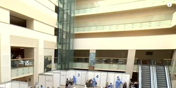 Maraton vaccinare Bucureşti - Biblioteca Naţională - 7 mai 2021 / CAPTURI Digi24HD