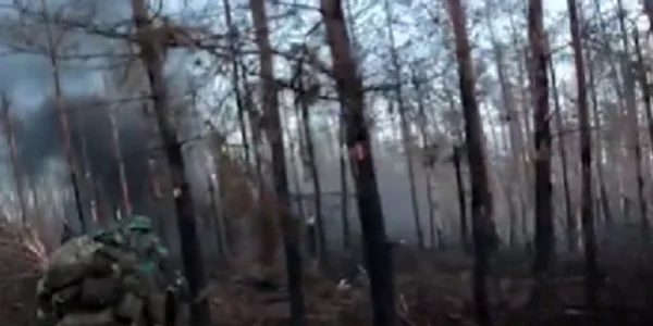 Brigada Azov pe frontul din Donețk FOTO Captură