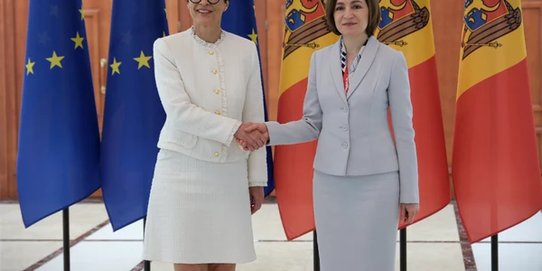 Marta Kos și Maia Sandu FOTO X / @MartaKosEU