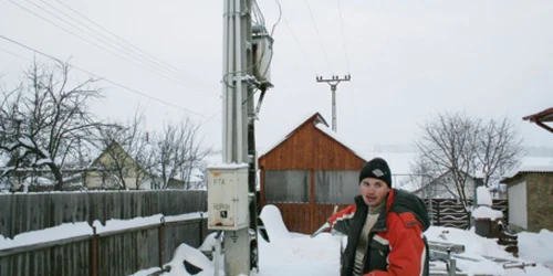 Narcis Lupancu spune că stâlpul i-a adus numai necazuri