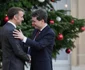 Nicușor Dan și Emmanuel Macron FOTO Profimedia 