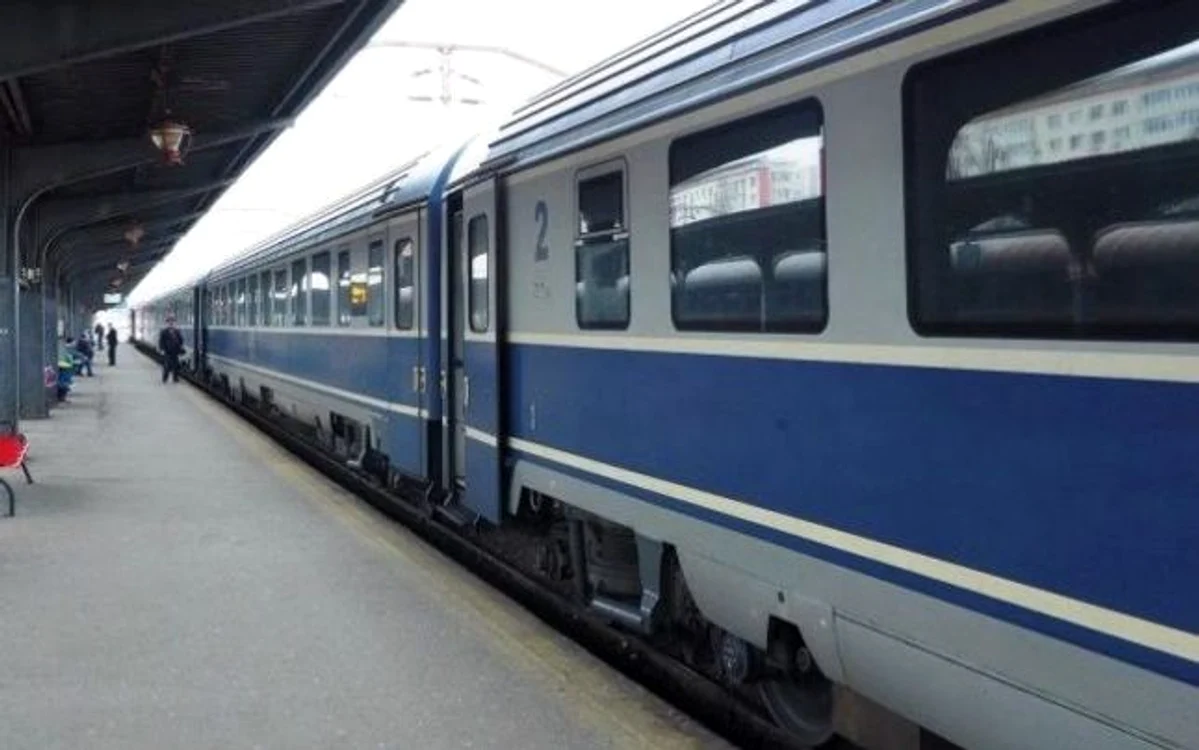 Trenul ajunge duminică seara în Gara de Nord