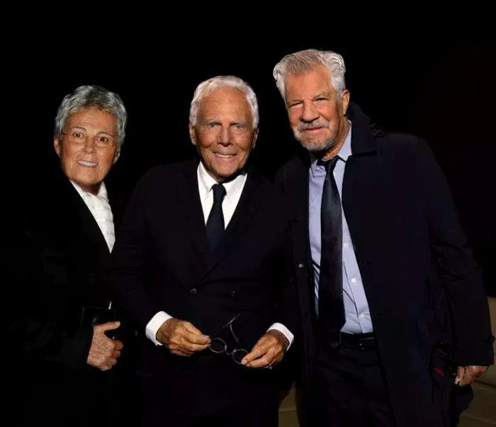 Armani alături de Leo Dell'Orco