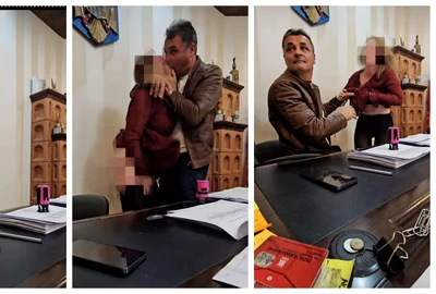 Imagini compromitătoare cu primarul din Livezile