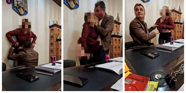 Imagini compromitătoare cu primarul din Livezile 