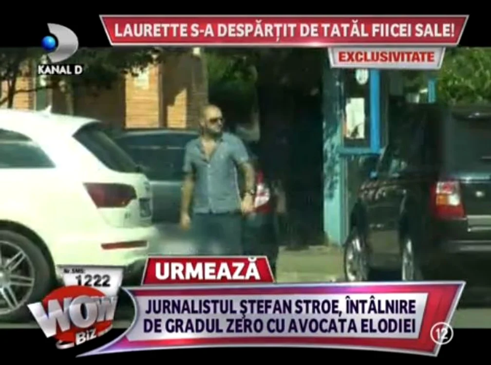 Mihai s-a întâlnit cu Laurette pentru a-i da un plic (captură: Kanal D)