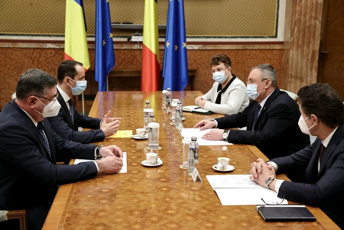 Reprezentanții COSR s-au întâlnit cu premierul României (Foto: Guvernul României)