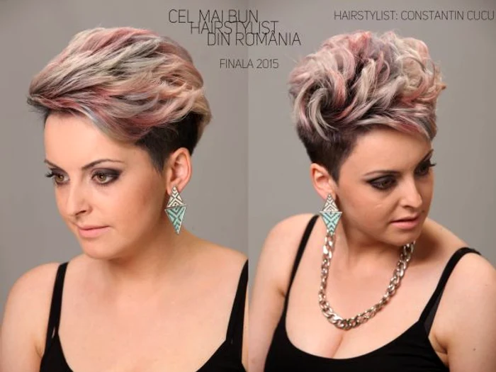 Constantin a optat pentru o coafură îndrăzneață