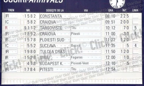 Sute de pasageri au  aşteptat pe peroane  trenurile care au sosit  cu întârzieri de până  la 225 de minute jpeg