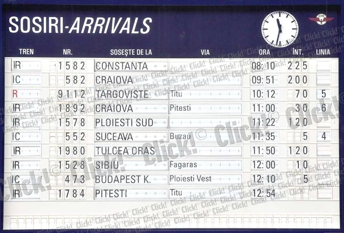 Sute de pasageri au aşteptat pe peroane trenurile care au sosit cu întârzieri de până la 225 de minute