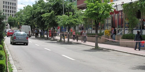 Parcare închisă pe Unirii