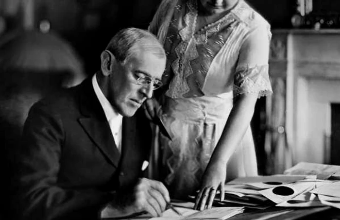 Woodrow si Edith Wilson FOTO Getty Images