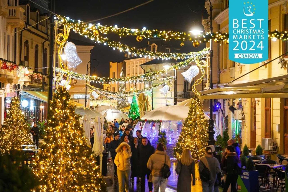 Craiova plătește aproape 30.000 de euro pentru a intra din nou în competiția „Best Christmas Markets in Europe”